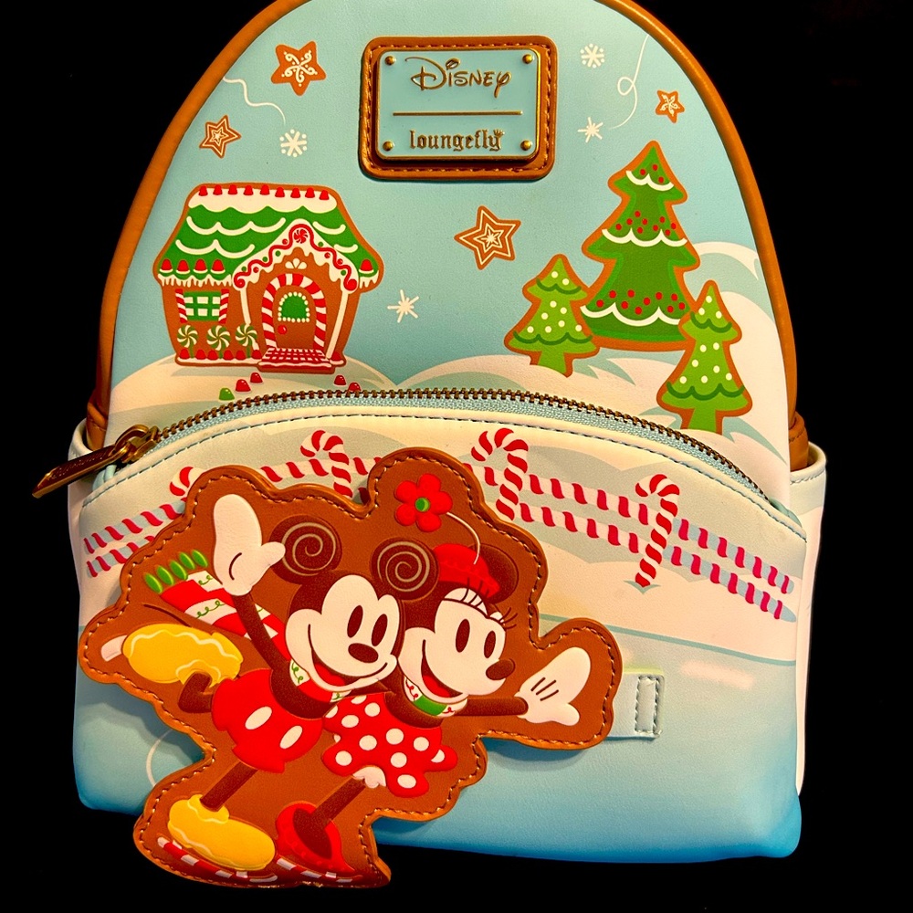 Mickey and Minnie Loungefly mini backpack